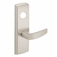 SARGENT LC-P706-8-WEB US15 satin nickel wide stile exit device lever trim with B lever, less cylinder