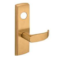 SARGENT LC-P706-8-WEP-US10 wide stile exit device lever trim, satin bronze, P lever with rectangular plate