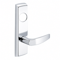 SARGENT LC-P713-8-NEB-US26 narrow stile exit device lever trim in polished chrome, B lever, less cylinder