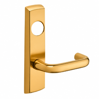 SARGENT LC-P713-8-NEJ-US9 narrow stile exit device J lever trim, bright bronze plate, less cylinder