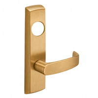 SARGENT LC-P713-8-NEL-US10 narrow stile exit device lever trim, satin bronze, rectangular escutcheon