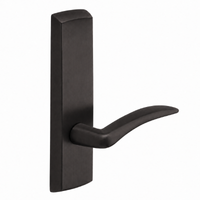 SARGENT P715-8-NEA-US10B narrow stile exit device lever trim, dark bronze finish, non-keyed passage