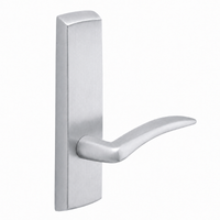 SARGENT P715-8-NEA-US26D narrow stile exit device lever trim, satin chrome, A lever, non-keyed
