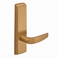 SARGENT P715-8-NEB narrow stile exit device lever trim, B lever, satin bronze US10, non-keyed
