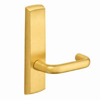 SARGENT P715-8-NEJ US4 narrow stile exit device J lever trim in satin brass, non-keyed passage