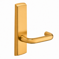 SARGENT P715-8-NEJ-US9 narrow stile exit device J lever trim, bright bronze finish, non-keyed passage