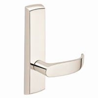 SARGENT P715-8-NEP-US14 narrow stile exit device lever trim, satin nickel plate, non-keyed passage P lever