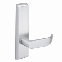 SARGENT P715-8-NEP US26D narrow stile exit device lever trim, satin chrome, non-keyed passage P lever