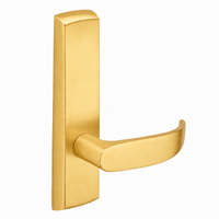 SARGENT P715-8-NEP-US4 narrow stile exit device P lever trim in satin brass, passage non-keyed