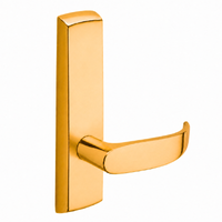 SARGENT P715-8-NEP narrow stile exit device P lever trim in US9 bright bronze, non-keyed passage