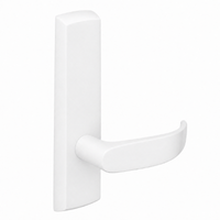 SARGENT P715-8-NEP-WSP narrow stile exit device lever trim, white suede powder coat, P lever, non-keyed