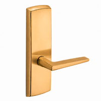 SARGENT P715-8-WEF-US9 wide stile exit device lever trim, F lever, bright bronze finish, non-keyed