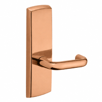 SARGENT P715-8-WEJ-US9 wide stile exit device lever trim, J lever, polished bronze finish