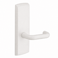 SARGENT P715-8-WEJ-WSP wide stile exit device lever trim, white suede powder coat, J lever passage trim