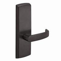 SARGENT P715-8-WEL-US10B wide stile exit device lever trim, dark bronze finish, L lever, non-keyed