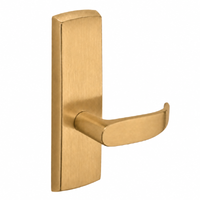 SARGENT P715-8-WEP wide stile exit device P lever trim, US10 satin bronze, non-keyed passage