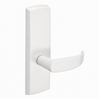 SARGENT P715-8-WEP-WSP wide stile exit device lever trim, white finish, P lever, non-keyed passage