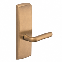 SARGENT P715-8-WEW wide stile exit device lever trim, W lever, satin bronze US10 finish