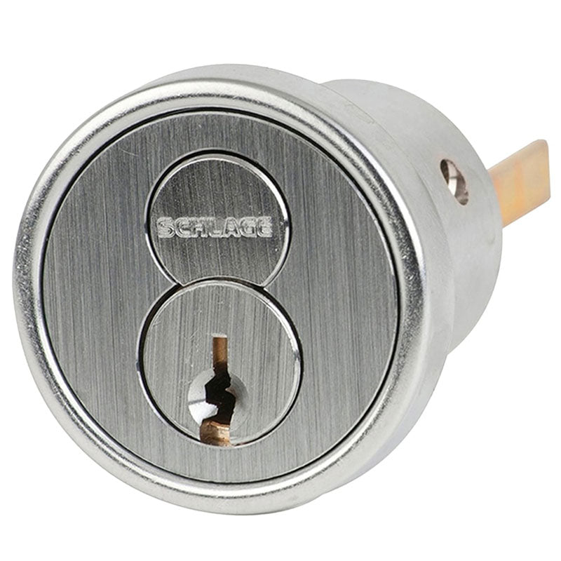 SZKページ Schlage 20-057-E FSIC Rim Cylinder, 6-pin, E Keyway, 2 Keys