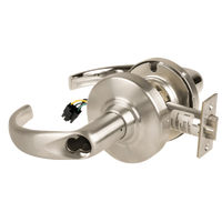 Schlage ND80JD-EL-SPA-619 electrified storeroom lock, satin nickel, Sparta lever cylindrical lockset