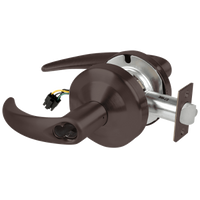 Schlage ND80JD-OME-RX storeroom lockset, Omega lever, oil-rubbed bronze 613 finish, FSIC prep, request to exit