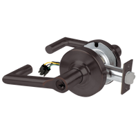 Schlage ND80PD-EU-BRK-643E electrified storeroom lock, dark bronze Boardwalk lever with keyed cylinder