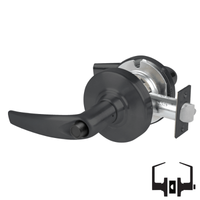 Schlage ALX40-ATH Privacy Cylindrical Lock, Athens Lever, Non-Keyed