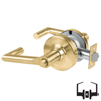 Schlage ALX40-BRK Privacy Cylindrical Lock, Boardwalk Lever, Non-Keyed