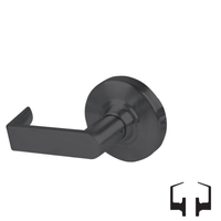 Schlage ALX172-RHO Double Dummy Trim, Rhodes Lever, Non-Keyed