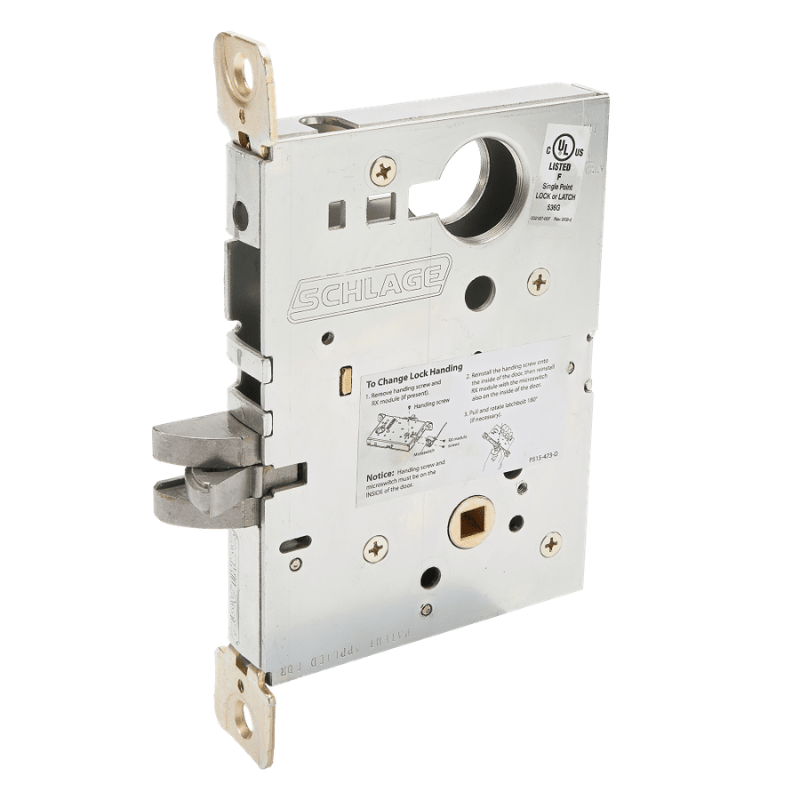 Schlage L283-132 Lock Case, For Use With L9040/44, Field Reversible