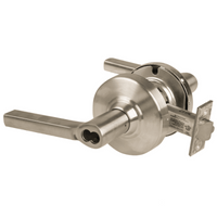 Schlage ND70BD-LAT 619 classroom cylindrical lock, satin nickel, Latitude lever, SFIC less core prep