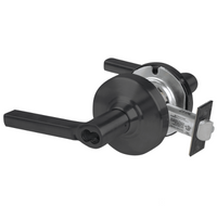 Schlage ND70BD-LAT-622 classroom cylindrical lock, matte black Latitude lever with latch and rose