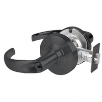 Schlage ND70PD-SPA classroom cylindrical lock, Sparta lever, matte black 622 finish