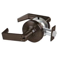 Schlage ND80PD-RHO storeroom cylindrical lock, Rhodes lever, 613 oil-rubbed bronze finish
