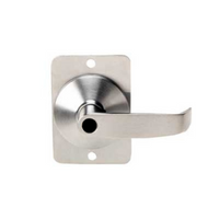 Tell CTL Exit Device Trim, Multiple Functions, For 8000 Series Exit Devices, 2 1/8" bore 2 3/4" backset, Satin Chrome