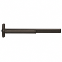 Von Duprin 33AEO Rim Exit Device, Narrow Stile Pushpad, 36 Inch, Exit Only, Less Trim, Hex Key Dogging
