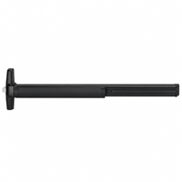 Von Duprin 33AEO Rim Exit Device, Narrow Stile Pushpad, 36 Inch, Exit Only, Less Trim, Hex Key Dogging