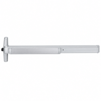 Von Duprin 33AEO Rim Exit Device, Narrow Stile Pushpad, 36 Inch, Exit Only, Less Trim, Hex Key Dogging