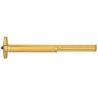 Von Duprin 33AEO Rim Exit Device, Narrow Stile Pushpad, 36 Inch, Exit Only, Less Trim, Hex Key Dogging