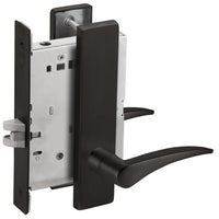 Schlage L9010-12L Passage Latch Mortise Lock, 12 Lever, L Escutcheon