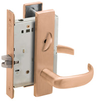 Schlage L9040-17L-L583-363 Bed Bathroom Privacy Mortise Lock, ADA Thumbturn