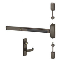 Sargent 56-12-8713-G-ETL-84 Fire Rated Surface Vertical Rod Exit Device, (56) Electric Latch Retraction, ETL Trim, 84" Dr Height, 43"-48" Dr Widths