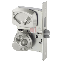 Corbin Russwin ML2053-HSS Anti-Ligature Mortise Knob Lockset Entrance Function inside