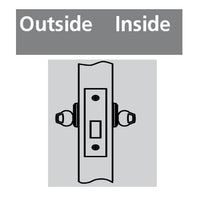 Corbin Russwin DL4112 Mortise Deadlock, Double Cylinder information