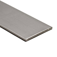 NGP 139ALD-83 Aluminum Lead Lined Solid Metal Astragal, 1/16" Thick Lead, 1/8" Thick x 2" Width x 83" Length, #10 x 3/4" SMS furnished, Non Rated, Aluminum clear anodized