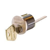 Sargent 34 RE KD Rim Cylinder - RE Keyway, Keyed Different, 6 Pin