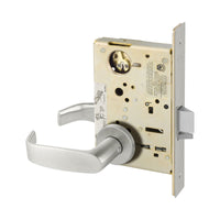 Sargent LC-8204-LNL-US32D Storeroom or Closet Mortise Lock