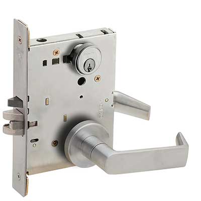 ゴリポLSISTEM 6段 W112.7×D40×H157.6cm Schlage L9070P 06A 626 Classroom Mortise Lock, 06 Straight