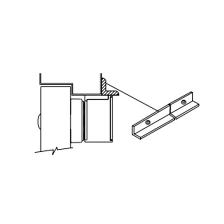 Schlage Electronics 4505A 628 450 Series Angle Bracket