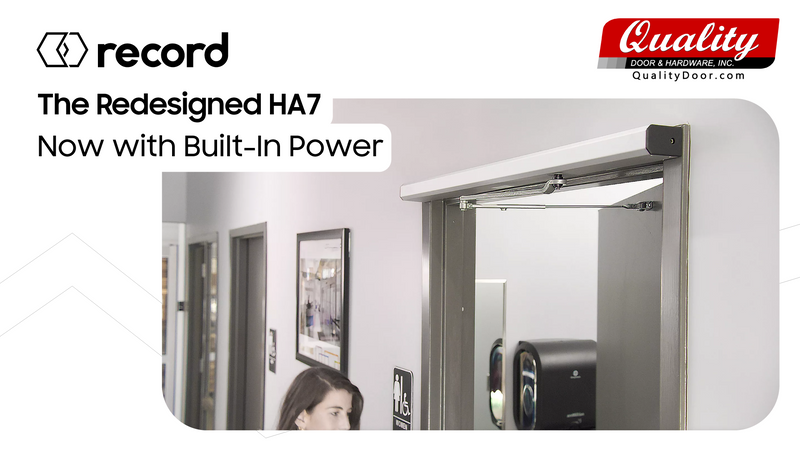 Record USA Launches Redesigned HA-7 Low-Energy Operators